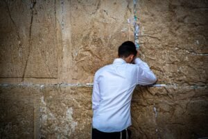 the western wall, jerusalem, sacred