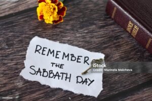 If the Sabbath was mine – if it was my idea, my invention, my possession – then I could write the manual describing its purpose...